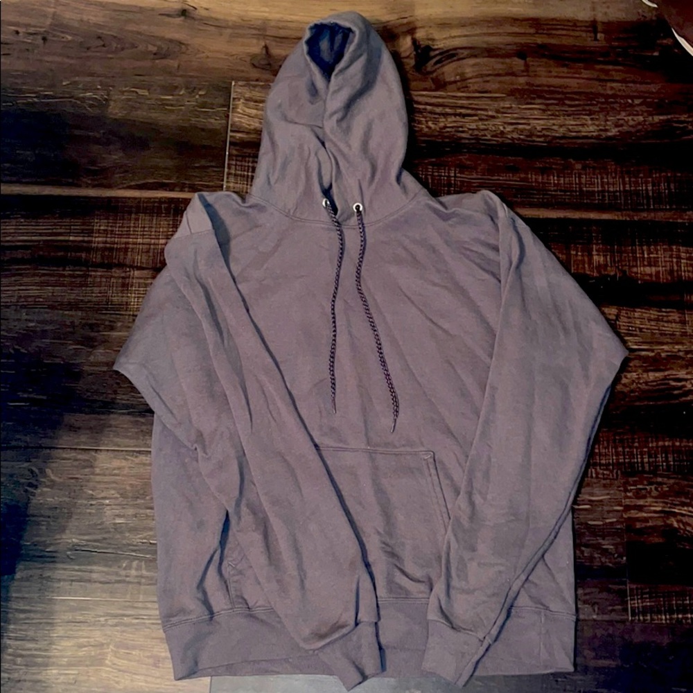 Men’s Gray Hooded Sweatshirt - M